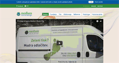 Desktop Screenshot of oblikovanje-vizitke.si